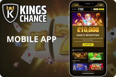 Mobile app Kings Chance Casino