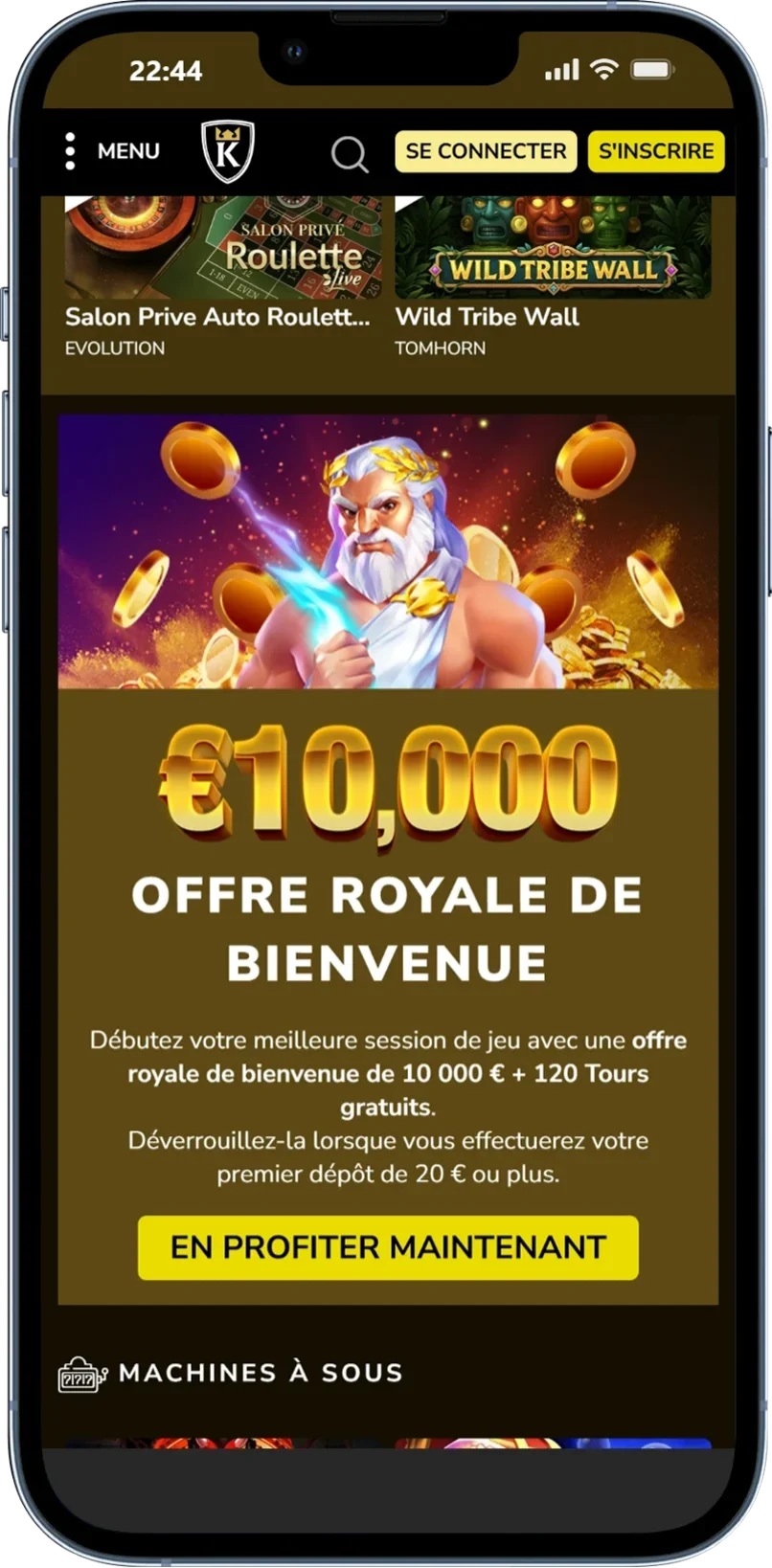 Kings Chance APK connexion