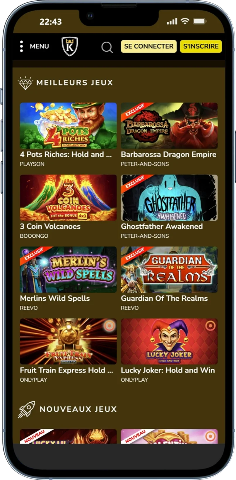 Kings Chance enregistrement